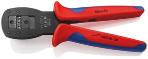 Knipex 97 54 25 kabel krimper Krimptang Zwart, Blauw, Rood