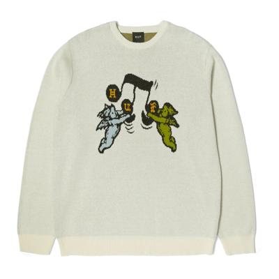 HUF Song Intarsia Casual Sweater Heren S
