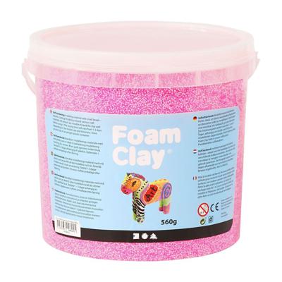 Foam Clay - neon roze, 560gr.