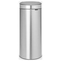 brabantia Touch Bin New 11 54 62 Afvalbak 30 l Staal (l x b x h) 320 x 295 x 720 mm Zilver 1 stuk(s)