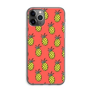 Ananas: iPhone 11 Pro Max Transparant Hoesje