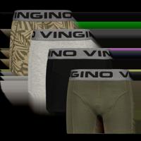 Vingino winter ondergoed jongens - groen - Graphic 4-pack - classic boxer