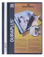 Snelhechtmap Durable Duraplus A4 zwart