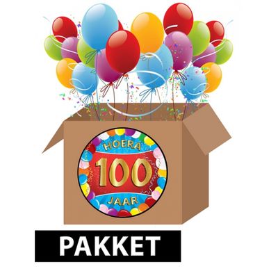 100 jaar versiering voordeel pakket