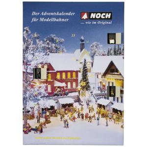 NOCH 36997 N Adventskalender met figuren figuren Geverfd