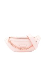 Love Moschino sac banane à plaque logo - Rose