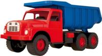 DinoToys Tatra stevige zand auto rood-blauw 70 cm