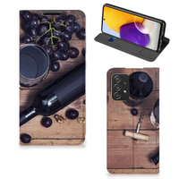 Samsung Galaxy A72 (5G/4G) Flip Style Cover Wijn - thumbnail
