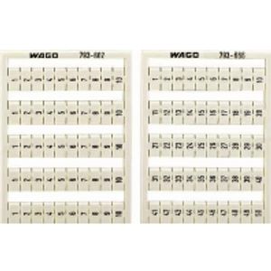 Wago 793-603 accessoire voor klemmenblokken Aansluitingsblok markers 100 stuk(s)