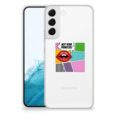 Samsung Galaxy S22 Plus | Sillicone Back Cover | Popart Princess