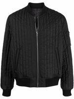 Helmut Lang veste bomber matelassée à fermeture zippée - Noir - thumbnail