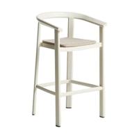 Kave Home Erice barkruk H75 Ecru