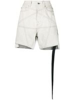 Rick Owens DRKSHDW short en jean à taille mi-haute - Tons neutres