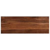 Tafelblad rechthoekig 140x50x3,8 cm massief gerecycled hout