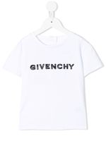 Givenchy Kids t-shirt à logo brodé - Blanc