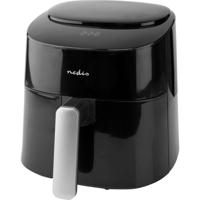 Nedis KAAF160BK Airfryer 4.2 l 1300 W BPA-vrij, Timerfunctie, Oververhittingsbeveiliging, Controlelampje Zwart