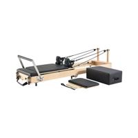 VEVOR Opvouwbare Pilates Reformer Pilates Machine Home Gym Houten