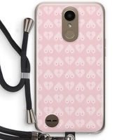 Ass 'n Titties: LG K10 (2017) Transparant Hoesje met koord