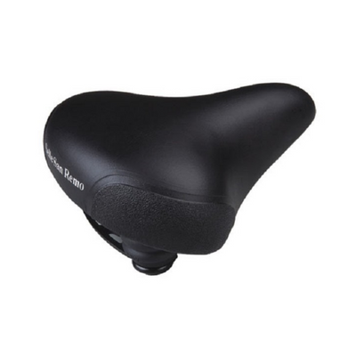 Union San remo zadel stadsfiets unisex zwart