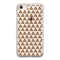 Poop emoji: iPhone 8 Transparant Hoesje