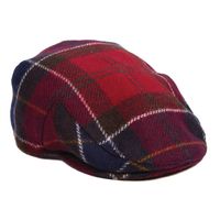 Moons Tweed Cap Rood Tartan Moons Tweed Cap Rood Tartan