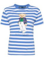 Polo Ralph Lauren t-shirt à imprimé Polo Bear - Bleu - thumbnail