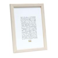 Deknudt Houten fotokader in licht witte kleur 10x15 S41JL1