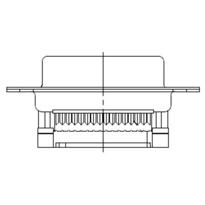 Molex 1731090322 D-sub connector Aantal polen: 37 1 stuk(s) Bulk