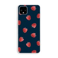 Framboosjes: Pixel 4 XL Transparant Hoesje