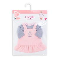 Corolle mon grand poupon - poppenjurk met shirt, 36cm
