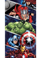 Marvel badhanddoek 70 x 140 cm - polyester