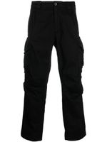 C.P. Company pantalon cargo à patch logo - Noir