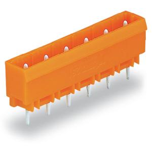 WAGO 231-766/001-000 Male header (standaard) 300 Totaal aantal polen: 6 Rastermaat: 7.62 mm Inhoud: 100 stuk(s)