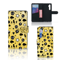 Telefoonhoesje met Naam Xiaomi Mi Note 10 Lite Punk Geel - thumbnail