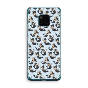 Zeemeermin: Huawei Mate 20 Pro Transparant Hoesje