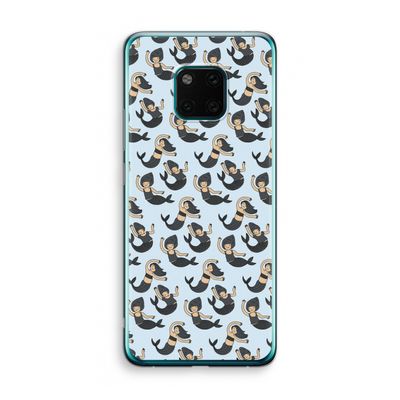Zeemeermin: Huawei Mate 20 Pro Transparant Hoesje