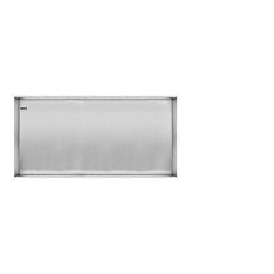 Looox Colour BoX inbouwnis - 60x30x10cm - RVS geborsteld cbox60rvs