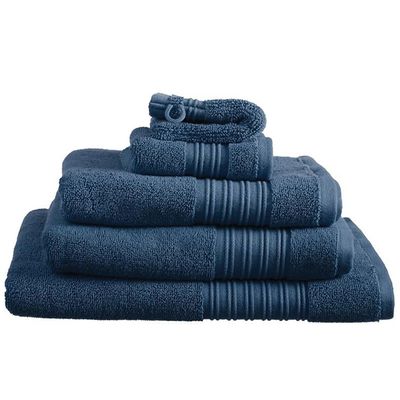 Beddinghouse Badtextiel Sheer Donkerblauw-Douchelaken (70 x 140 cm)