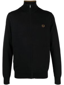 Fred Perry sweat à logo brodé - Noir