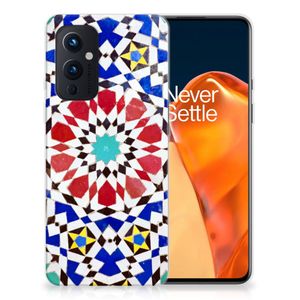 OnePlus 9 TPU Siliconen Hoesje Mozaïek