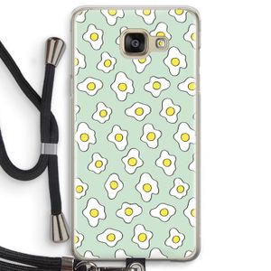 Spiegeleitjes: Samsung Galaxy A5 (2016) Transparant Hoesje met koord