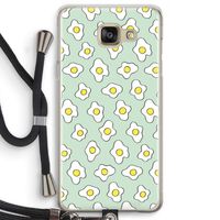 Spiegeleitjes: Samsung Galaxy A5 (2016) Transparant Hoesje met koord