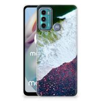Motorola Moto G60 | TPU Hoesje | Sea in Space