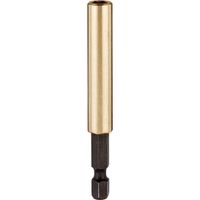 Brass Bithouder Messinghuls 75mm 1/4" Adapter