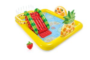 Intex Fun'n'Fruity Play Center Opblaasbaar zwembad Rechthoekig 493 l Meerkleurig