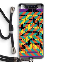 Skew Bee 2: Samsung Galaxy A80 Transparant Hoesje met koord