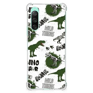 Case Anti-shock voor Sony Xperia 10 V Dinosaurus