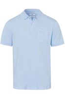 Brax Modern Fit Polo shirt Korte mouw lichtblauw - thumbnail