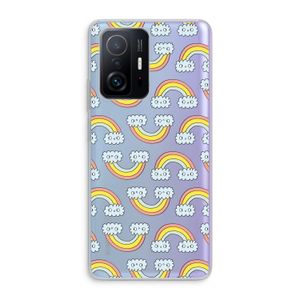 Regenboog: Xiaomi 11T Transparant Hoesje