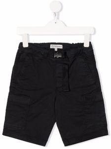 Woolrich Kids short chino à taille élastiquée - Bleu